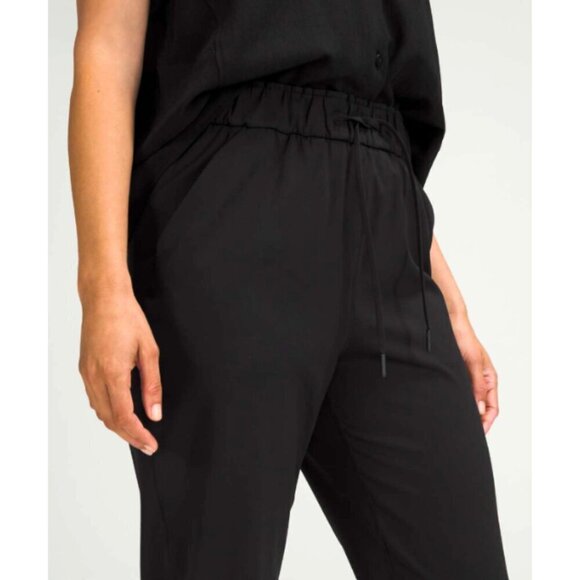 Lululemon Stretch High-Rise black Jogger Size 4 Women' Pants Full Length LW5CV4S - Picture 8 of 11